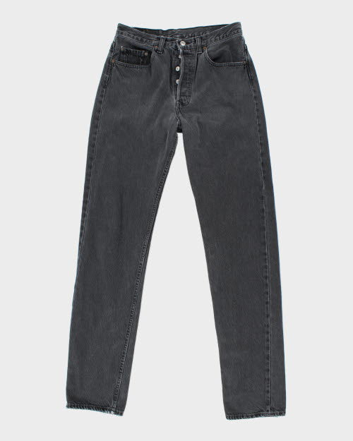 Vintage Levi's 501 Grey Stone Wash Denim Jeans - W30 L34