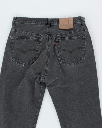 Vintage Levi's 501 Grey Stone Wash Denim Jeans - W30 L34