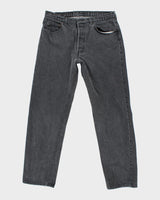 Vintage Levi's 501 Grey Stone Wash Denim Jeans - W32 L29