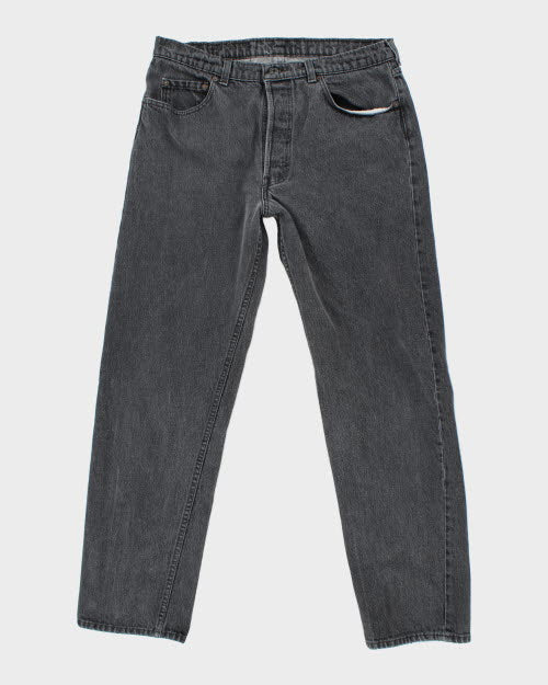 Vintage Levi's 501 Grey Stone Wash Denim Jeans - W32 L29