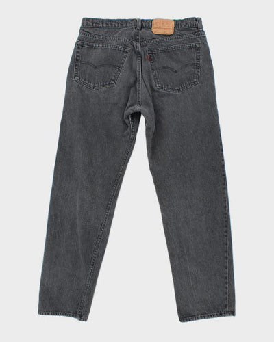 Vintage Levi's 501 Grey Stone Wash Denim Jeans - W32 L29