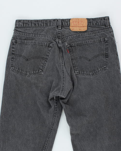 Vintage Levi's 501 Grey Stone Wash Denim Jeans - W32 L29