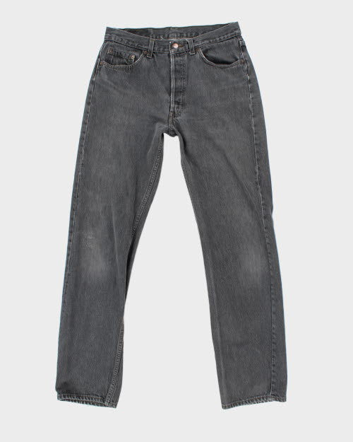 Vintage Levi's 501 Grey Stone Wash Denim Jeans - W30 L31