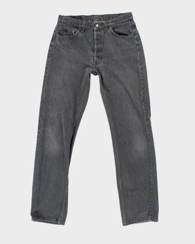 Vintage Levi's 501 Grey Stone Wash Denim Jeans - W30 L31