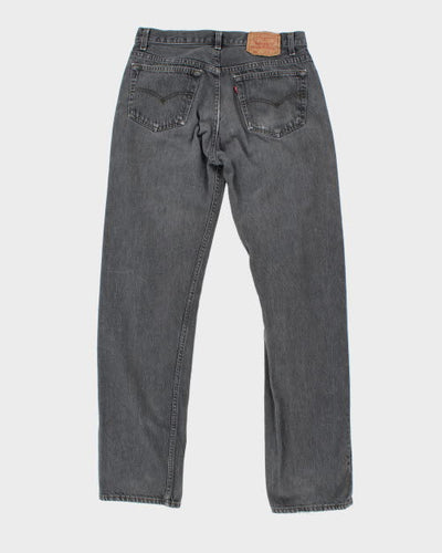 Vintage Levi's 501 Grey Stone Wash Denim Jeans - W30 L31