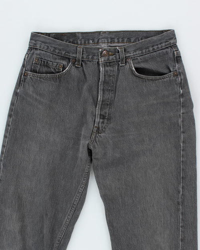 Vintage Levi's 501 Grey Stone Wash Denim Jeans - W30 L31