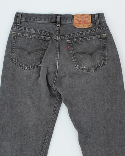 Vintage Levi's 501 Grey Stone Wash Denim Jeans - W30 L31