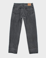 Vintage Levi's 501 Grey Stone Wash Denim Jeans - W34 L32