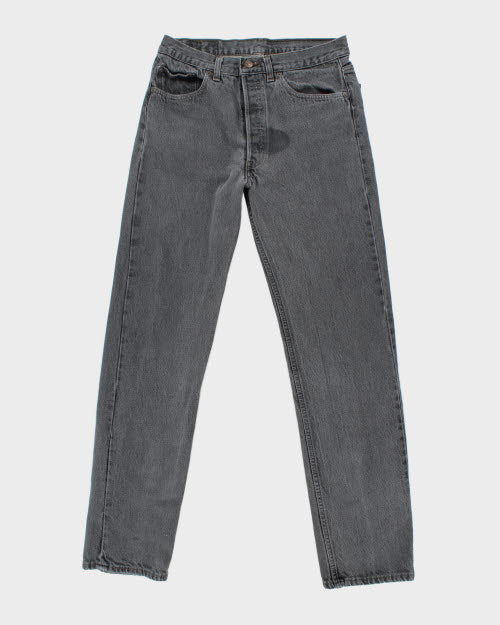 Vintage Levi's 501 Grey Stone Wash Denim Jeans - W30 L32