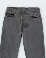 Vintage Levi's 501 Grey Stone Wash Denim Jeans - W30 L32