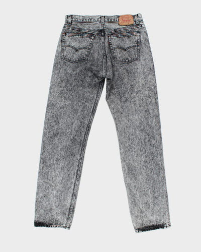 Vintage Levi's 501 Acid Wash Denim Jeans - W30 L32