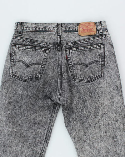 Vintage Levi's 501 Acid Wash Denim Jeans - W30 L32