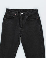 Vintage Levi's 501 Dark Stone Wash Denim Jeans - W30 L32