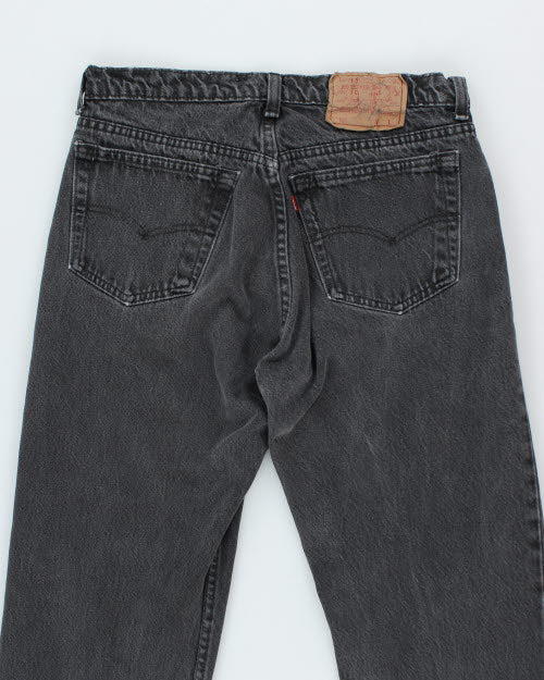 Vintage Levi's 501 Dark Stone Wash Denim Jeans - W28 L28