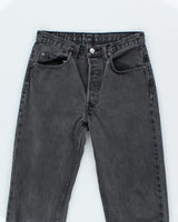 Vintage Levi's 501 Dark Stone Wash Denim Jeans - W28 L31