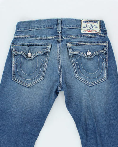 Vintage Y2K True Religion Contrast Stitch Denim Jeans - W36 L31