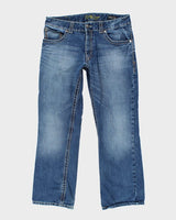 Vintage Y2K Contrast Stitch Bootcut Jeans - W36 L30