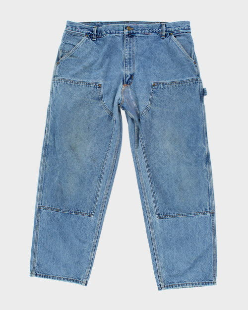 Vintage 90's Carhartt Wide Leg Double Knee Jeans - W36 L29