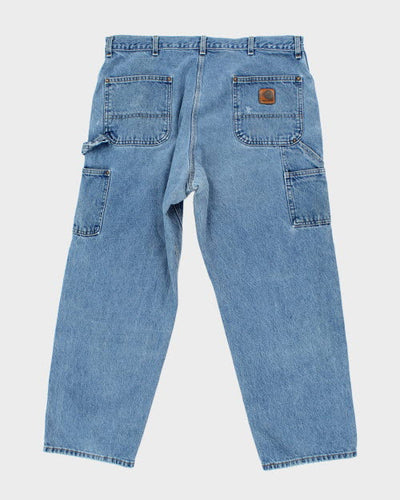 Vintage 90's Carhartt Wide Leg Double Knee Jeans - W36 L29