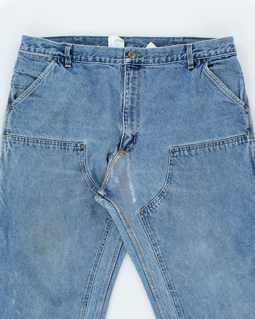 Vintage 90's Carhartt Wide Leg Double Knee Jeans - W36 L29