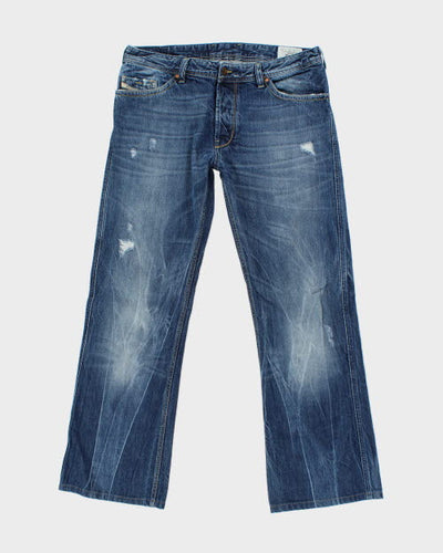 Vintage Y2K Diesel Medium Wash Straight Leg Jeans - W33 L30