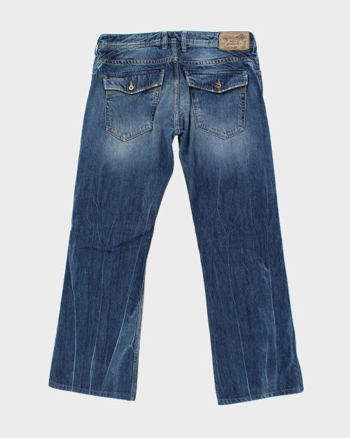 Vintage Y2K Diesel Medium Wash Straight Leg Jeans - W33 L30