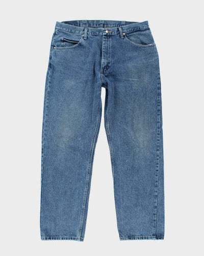 Vintage Wrangler Relaxed Fit Medium Wash Jeans - W34 L29