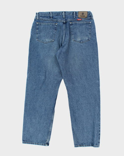 Vintage Wrangler Relaxed Fit Medium Wash Jeans - W34 L29