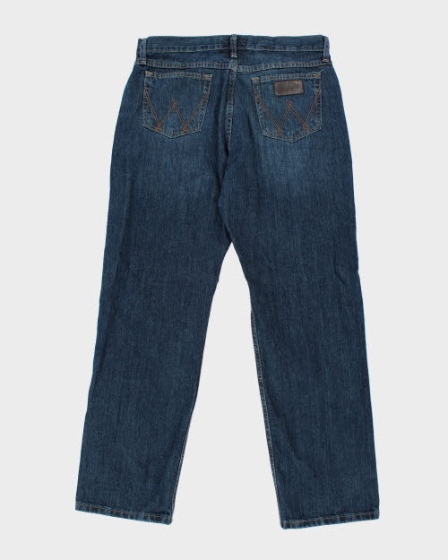 Vintage Wrangler Relaxed Fit Dark Wash Jeans - W34 L31