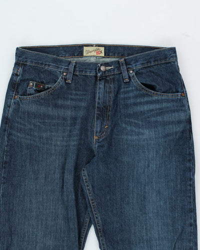 Vintage Wrangler Relaxed Fit Dark Wash Jeans - W34 L31