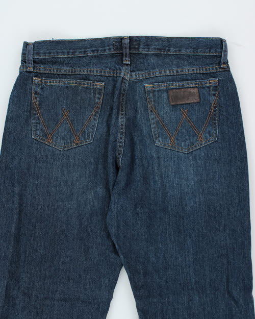 Vintage Wrangler Relaxed Fit Dark Wash Jeans - W34 L31