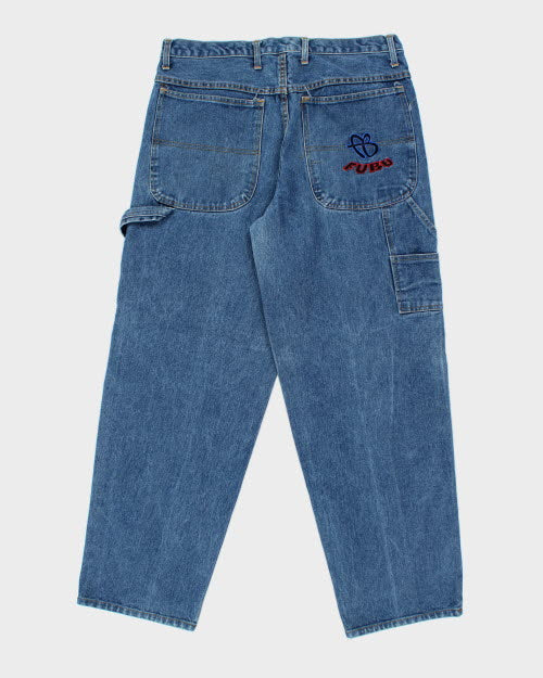 Vintage FUBU Baggy Carpenter Style Denim Jeans - W36 L31