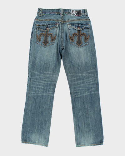 Vintage Urban Heritage Gothic Straight Leg Jeans - W32 L30
