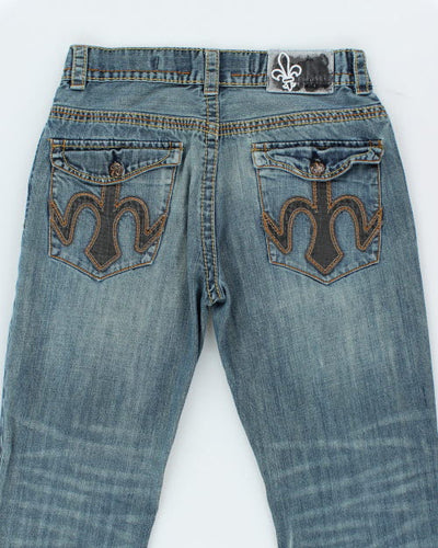 Vintage Urban Heritage Gothic Straight Leg Jeans - W32 L30