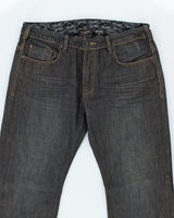Vintage Y2K Buffalo Wide Leg Dark Wash Jeans - W36 L29