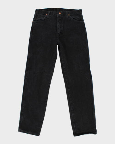 Vintage Wrangler Relaxed Fit Black Wash Jeans - W34 L33
