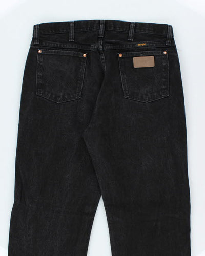 Vintage Wrangler Relaxed Fit Black Wash Jeans - W34 L33