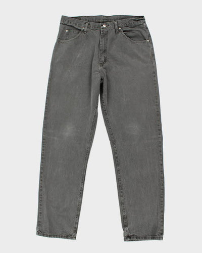 Vintage Wrangler Light Grey Wash Wash Jeans - W34 L32