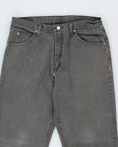 Vintage Wrangler Light Grey Wash Wash Jeans - W34 L32