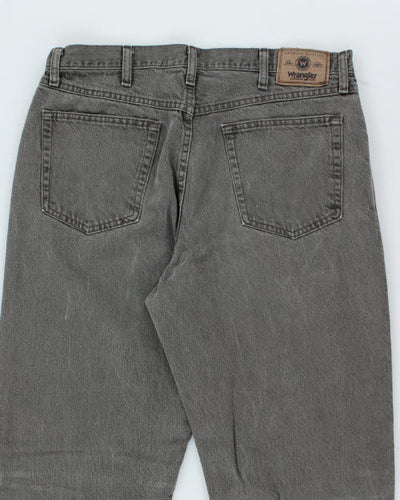 Vintage Wrangler Light Grey Wash Wash Jeans - W34 L32