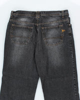 Vintage Point Zero Baggy Dark Wash Denim Jeans - W34 L32