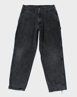 Vintage Wide Leg Rustler Carpenter Jeans - W34 L31