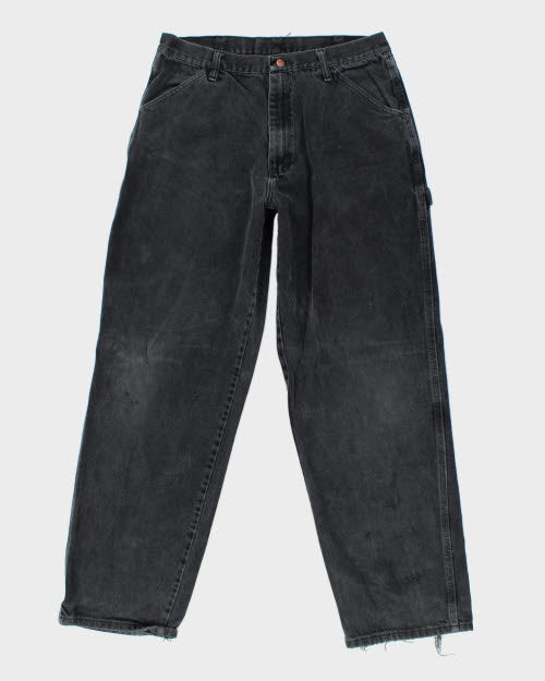 Vintage Wide Leg Rustler Carpenter Jeans - W34 L31