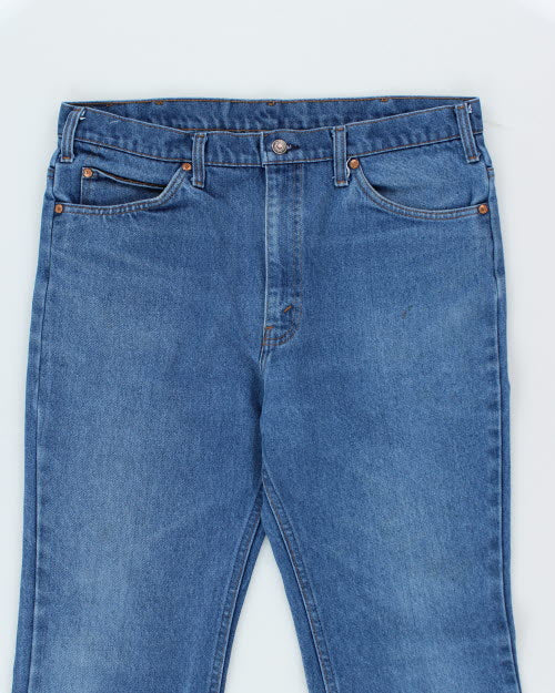 Vintage 90's Straight Leg Light Wash Jeans - W36 L28