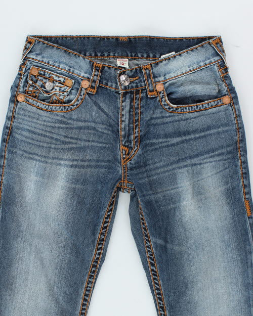 Vintage Y2K True Religion Relaxed Fit Medium Wash Jeans - W33 L32