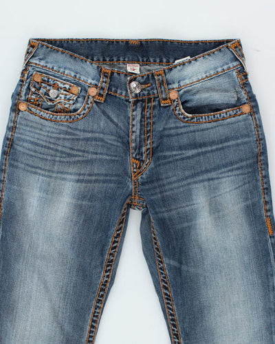 Vintage Y2K True Religion Relaxed Fit Medium Wash Jeans - W33 L32