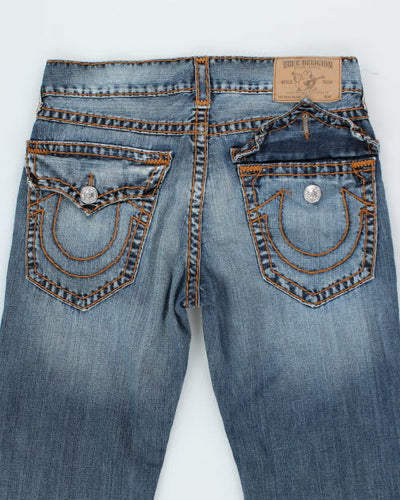 Vintage Y2K True Religion Relaxed Fit Medium Wash Jeans - W33 L32