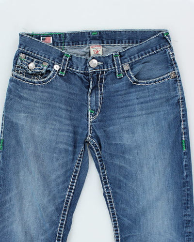 Vintage 2000's True Religion Relaxed Fit Medium Wash Jeans - W34 L31