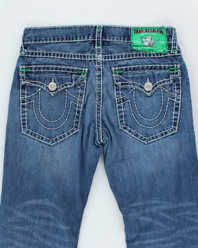 Vintage 2000's True Religion Relaxed Fit Medium Wash Jeans - W34 L31