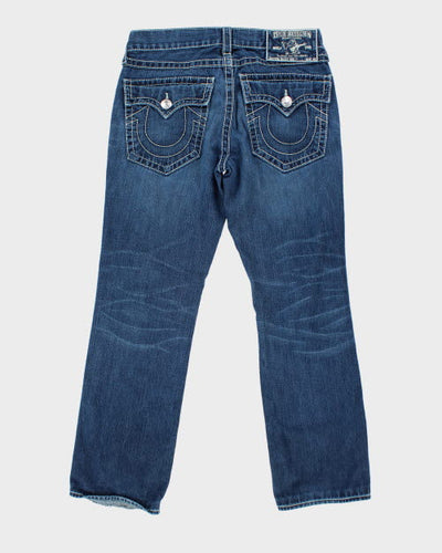 Vintage 2000's True Religion Relaxed Fit Medium Wash Jeans - W32 L31